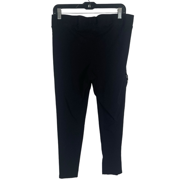 Torrid plus size black leggings sequin stripe down side of legs casual size 2XL - Picture 5 of 6